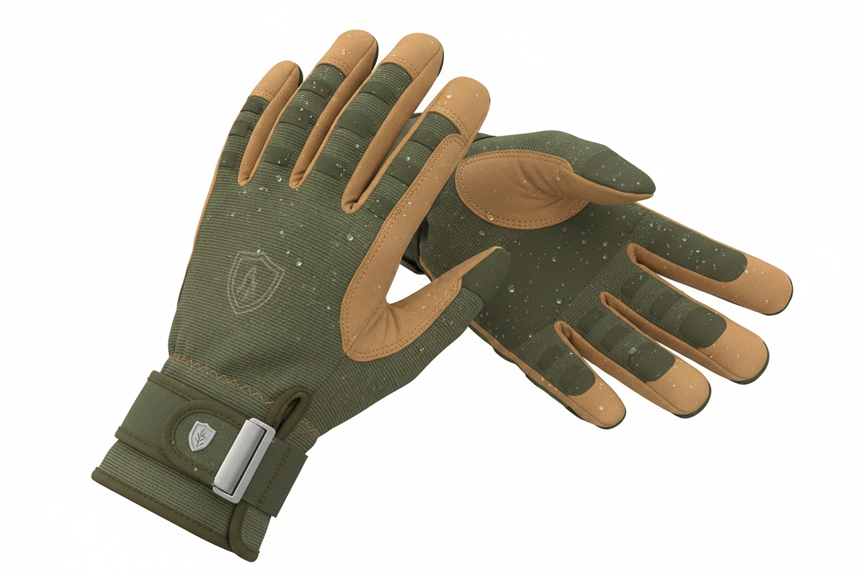 Premium Gartenhandschuhe — Dornensicher & Wasserfest